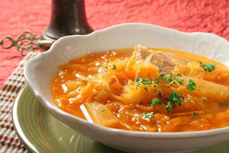 Щи суточные из квашенной капусты Щи суточные из квашенной капусты